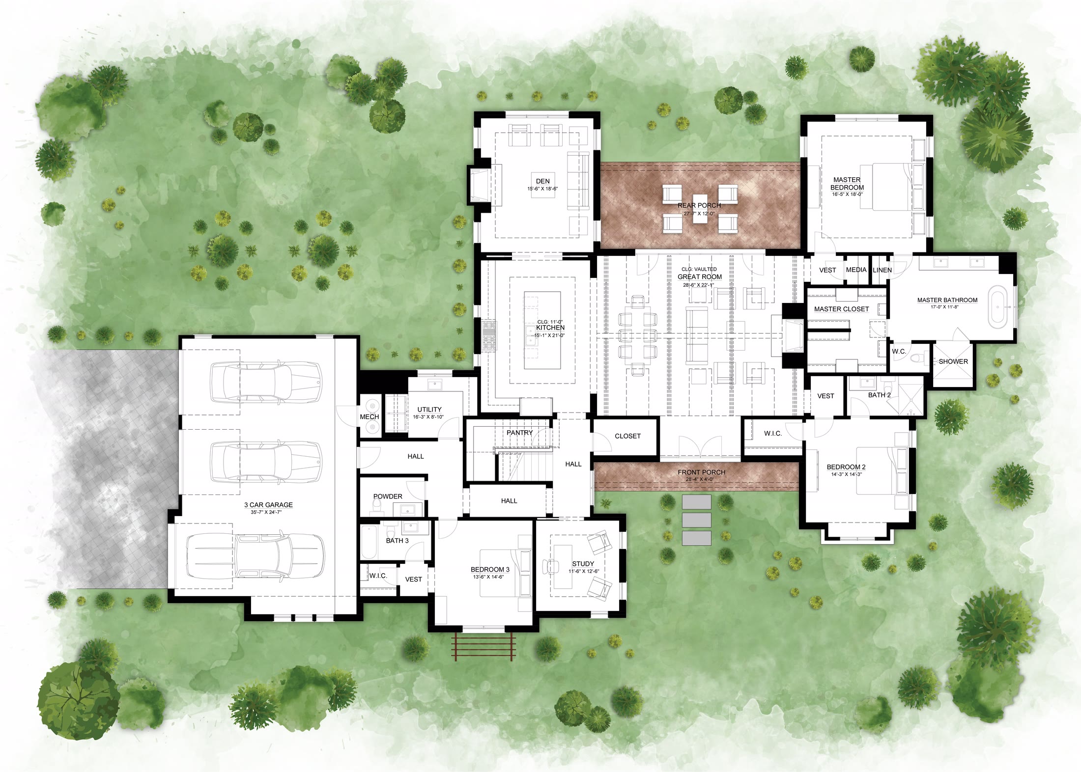 Floorplan for 913 The Trails